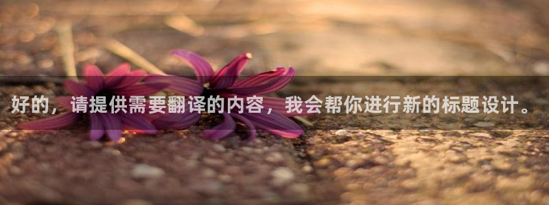 公海赌赌船官方正版app官网：好的，请提供需要翻译的